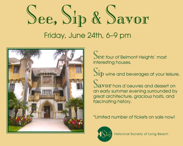 See sip and savor Historical society of long beach front