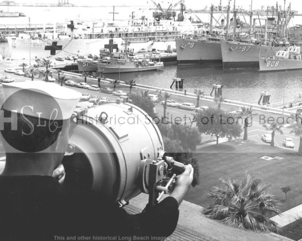 Navy harbor lookout, c. 1950s
