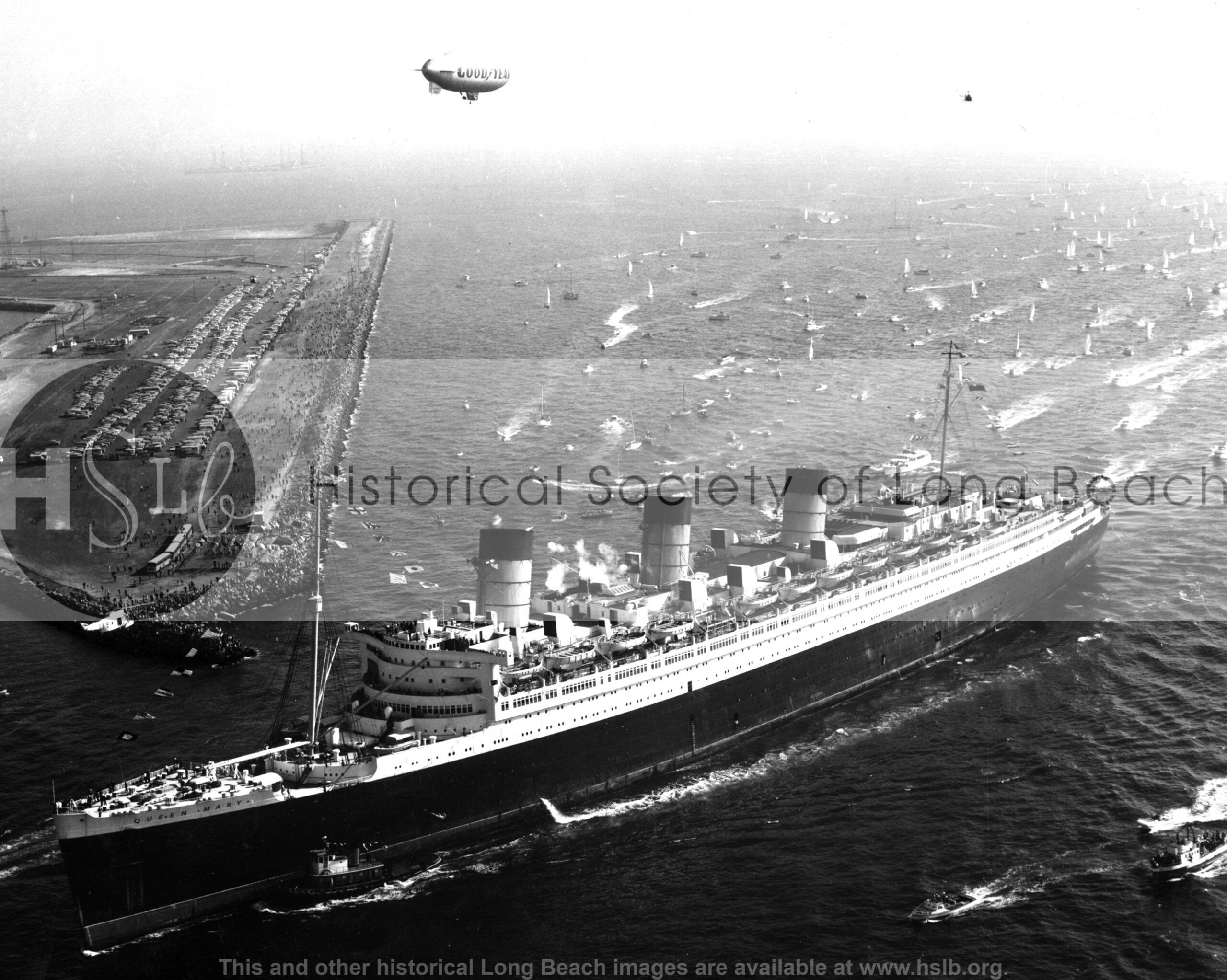 Queen Mary arrival, 1967