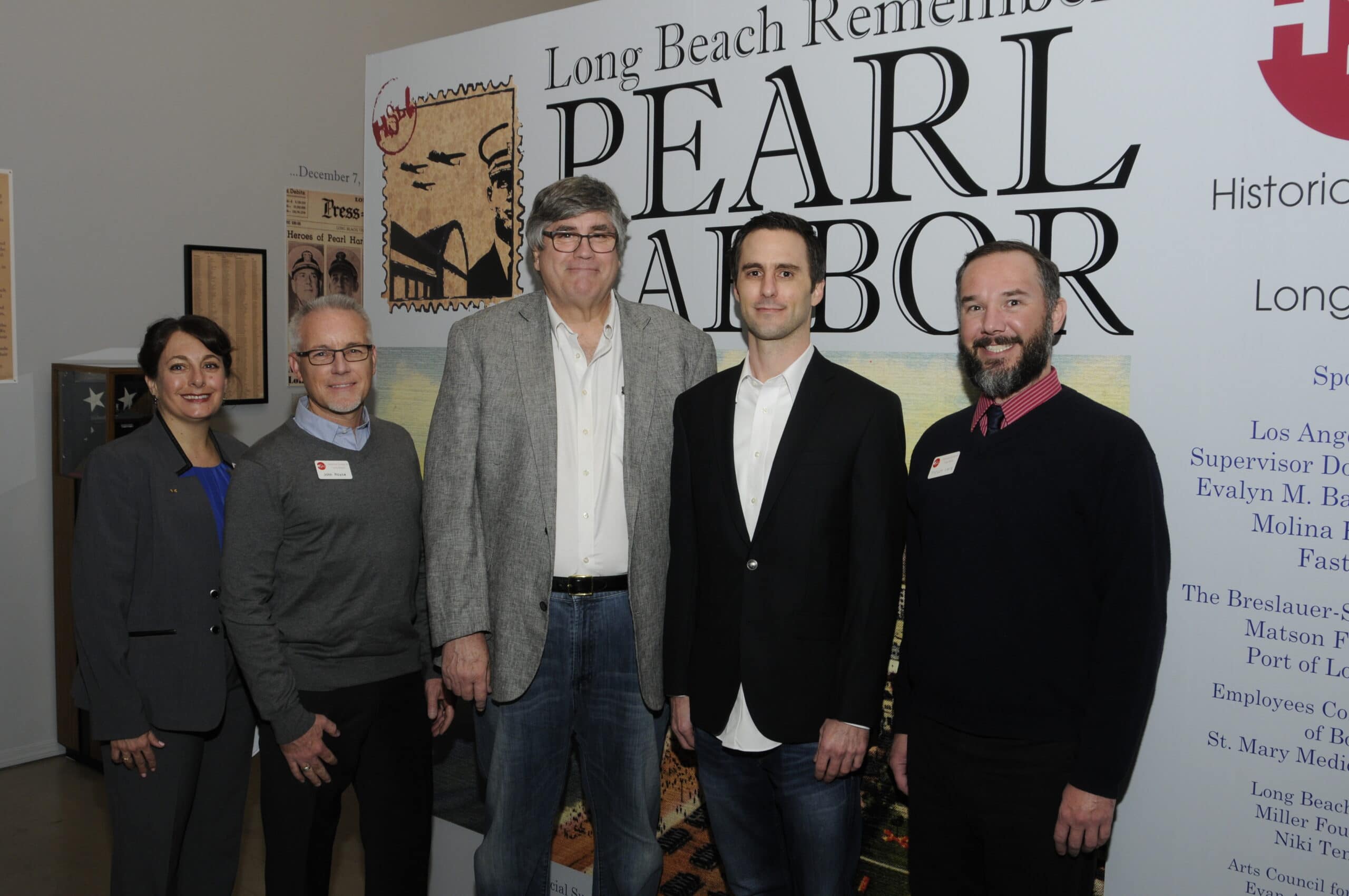 Historical society of long beach speakers for the pearl harbor opening ceremony