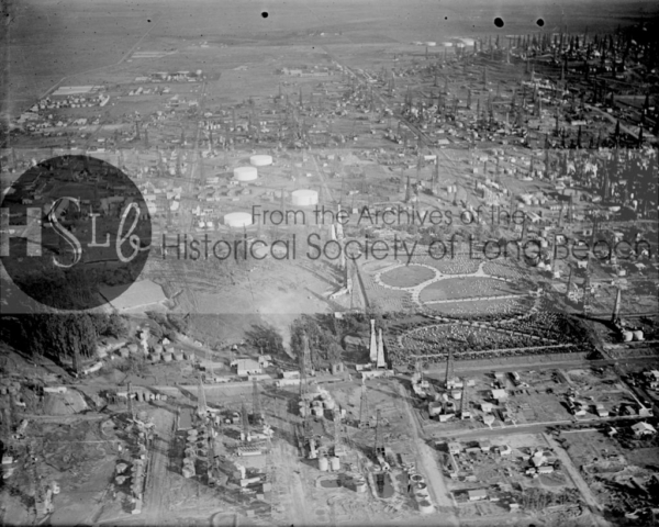 Signal Hill area with Sunnyside Cemetery, c. 1926
