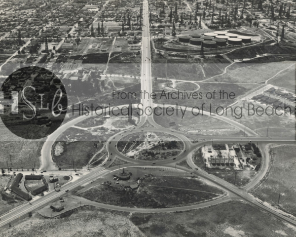 Traffic Circle aerial, 1947