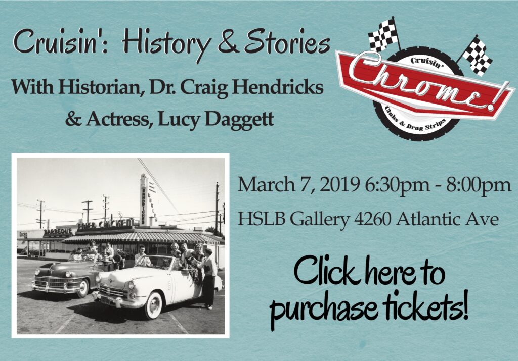 Cruisin: history and stories flier