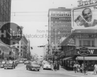 Long beach safety subway to beach vintage photograph