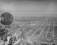 long beach and signal hill aerial photography