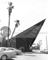 Long beach motel spike vintage photo
