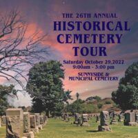 Cemetery Tour Sponsor